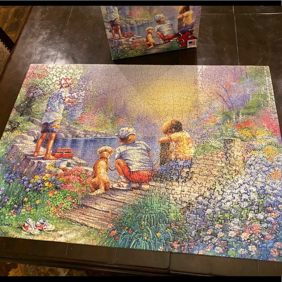 Kids Puzzle Andres Orpinas First Catch 1000 pieces - Picture 1 of 6